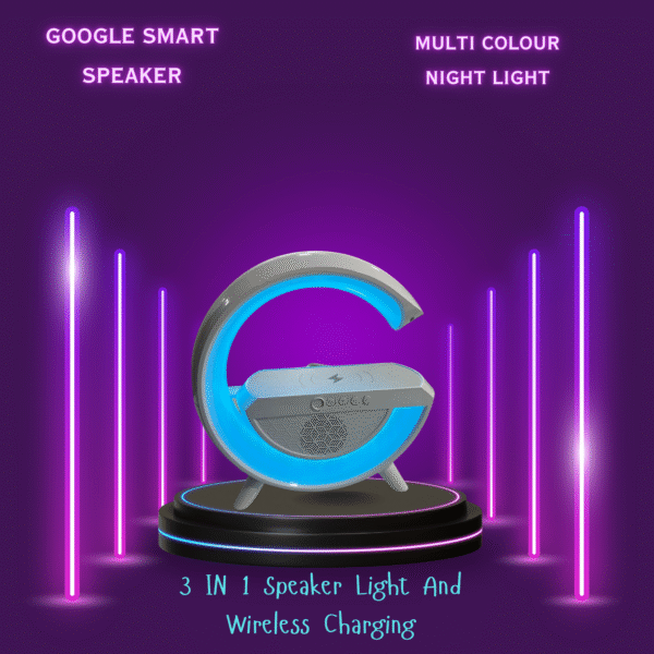 Google Shape Loud Speaker With LED Light - Image 2