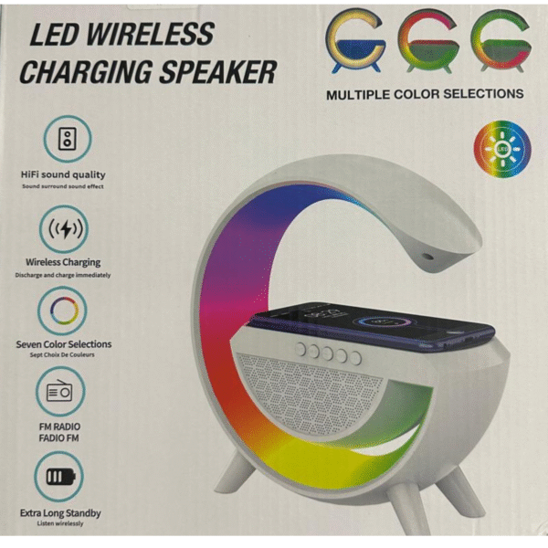 Google Shape Loud Speaker With LED Light - Image 5