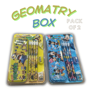 Stationery Kit Set for Girls Boys, Stationery for School, Blue Color Pencil Eraser Pencil Case Scale Sharpener and Gift Set