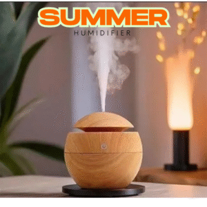 Wood Grain Ultrasonic Aromas Humidifier