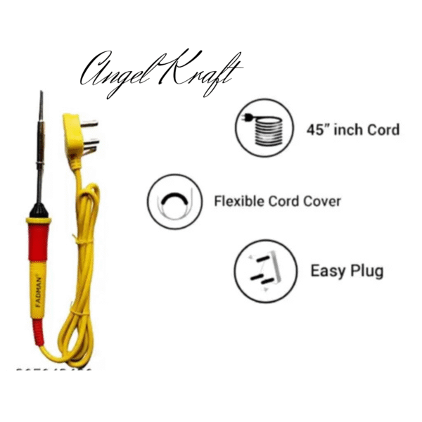 25 Watt SolderingIron | Paste | Meter Wire | 3 In 1 Kit - Image 2