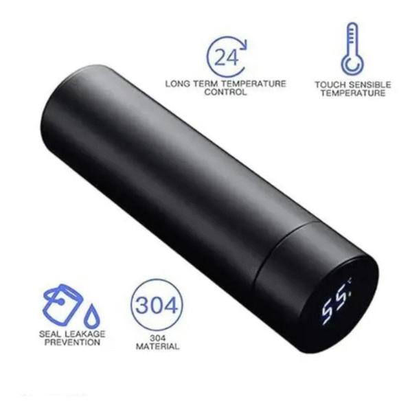 Water Bottle LED Temperature 500 ml Flask | 500 ML | Pack of, 1 | - Image 3