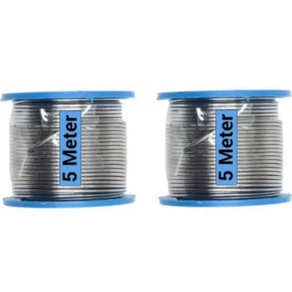 Melt Soldering/Solder Wire Tin Lead Alloy Wire Roll For Electric Repair Purpose (Pack Of 2)