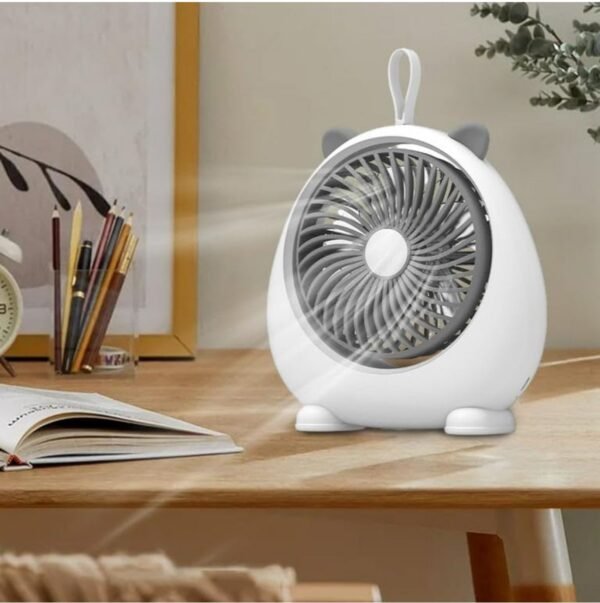 Powerful Rechargeable Table Fan